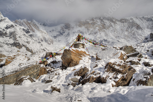 Obraz na płótnie Annapurna Base Camp w salonie
