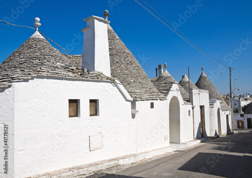 Alberobello's Trulli. Puglia. Italy.