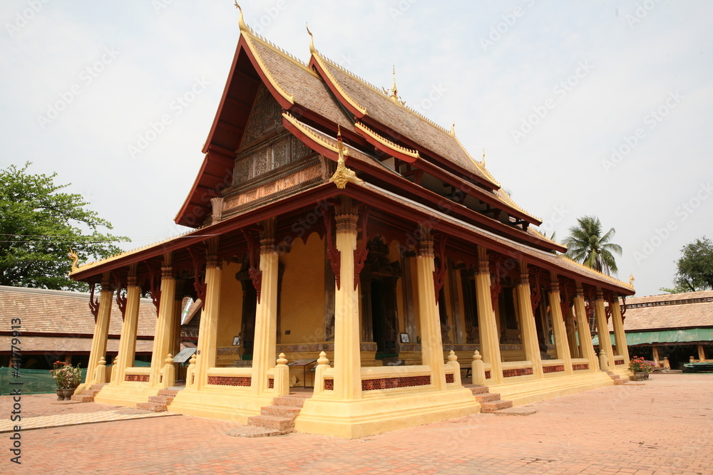 Wat Sisaket Laos Vientane