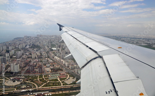 Landeanflug auf Antalya