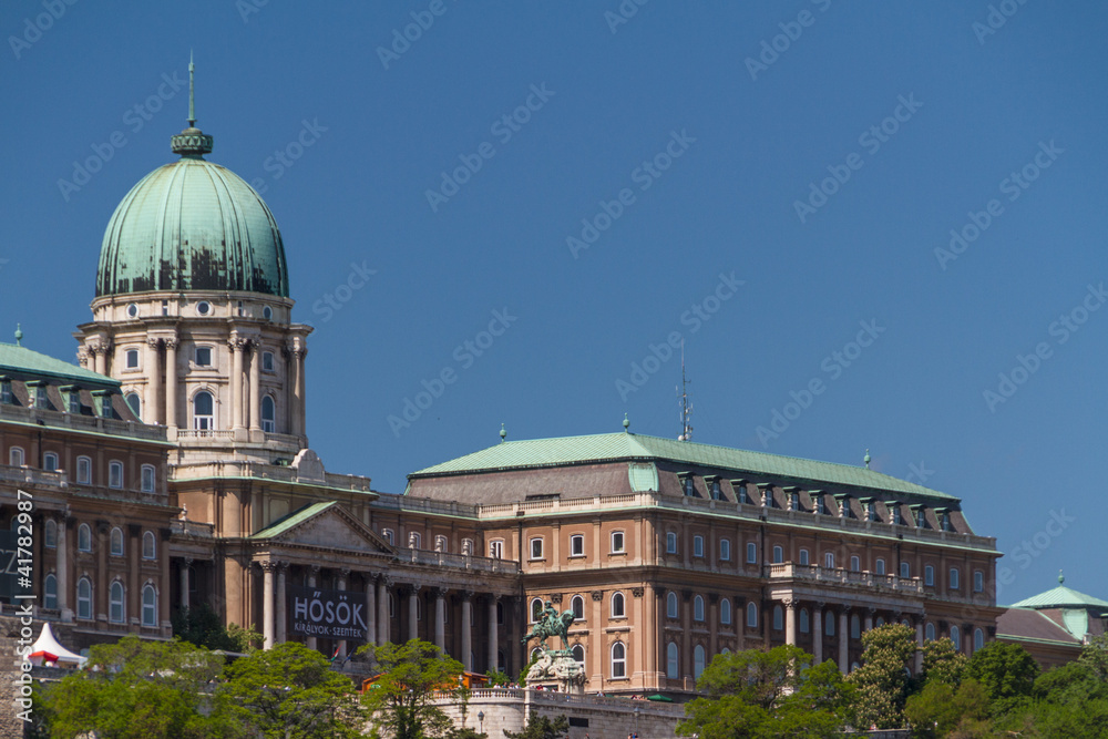 Obraz premium historic Royal Palace in Budapest