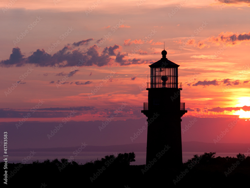 lighthouse sun