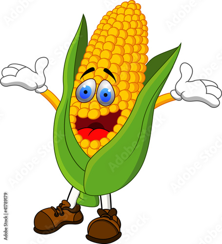 Corn cartoon
