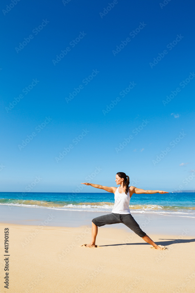 Woman Practicing Yoga Woman Practicing Yoga