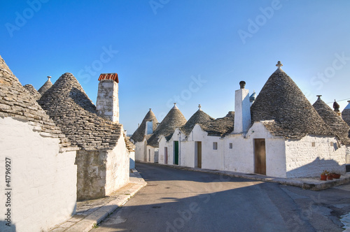 Quadro su tela Alberobello's Trulli. Puglia. Italy.