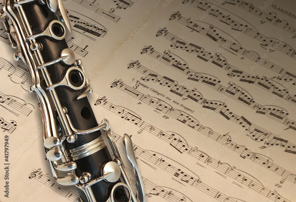 Fototapeta premium clarinetto