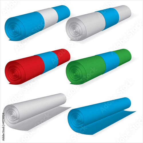 Vector Sheet Rolls set
