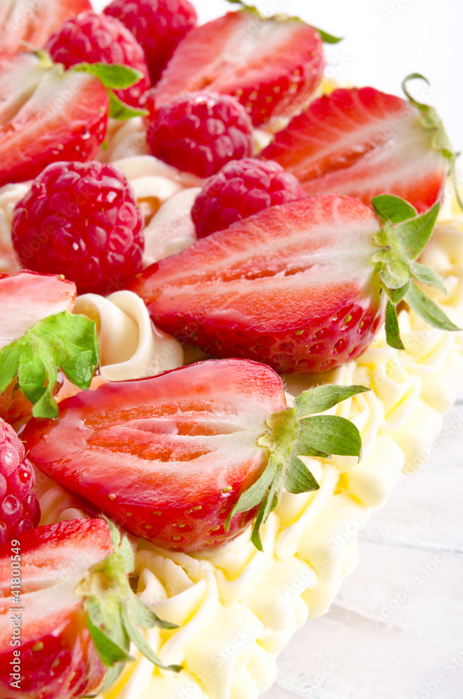 schmackhafte erdbeer sahne torte schmackhafte erdbeer sahne torte