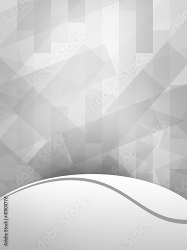 Obraz na płótnie Gray background Leela wave