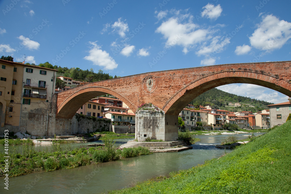 Ancient bridge in Italy