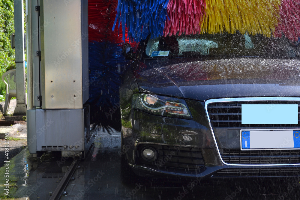 Naklejka premium Autolavaggio