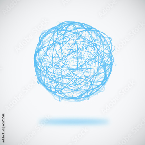 sphere circle line