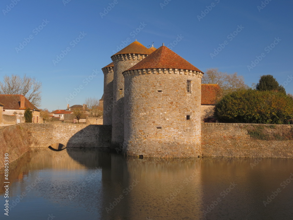 Château de Bourg-Archambault ; Vienne ; Poitou-Charente