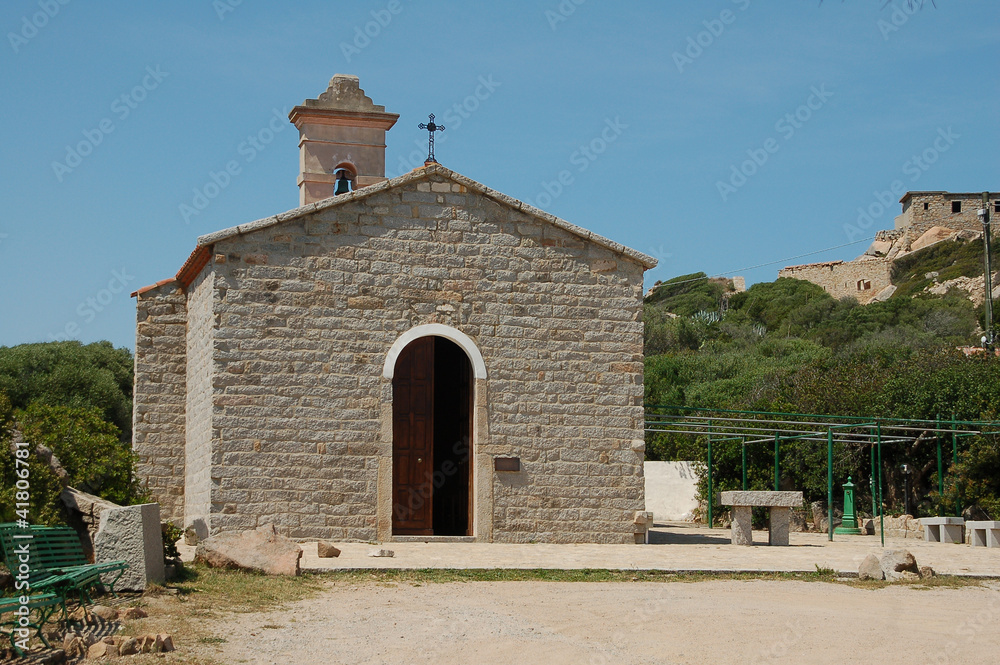 Fototapeta premium la maddalena-chiesetta della trinità 1