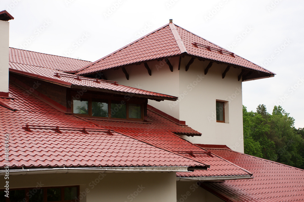 Roof of the house