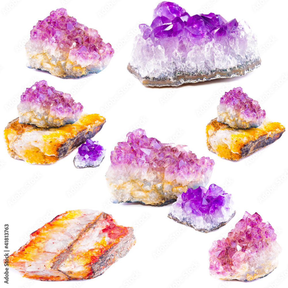 Mineral amethyst Mineral amethyst