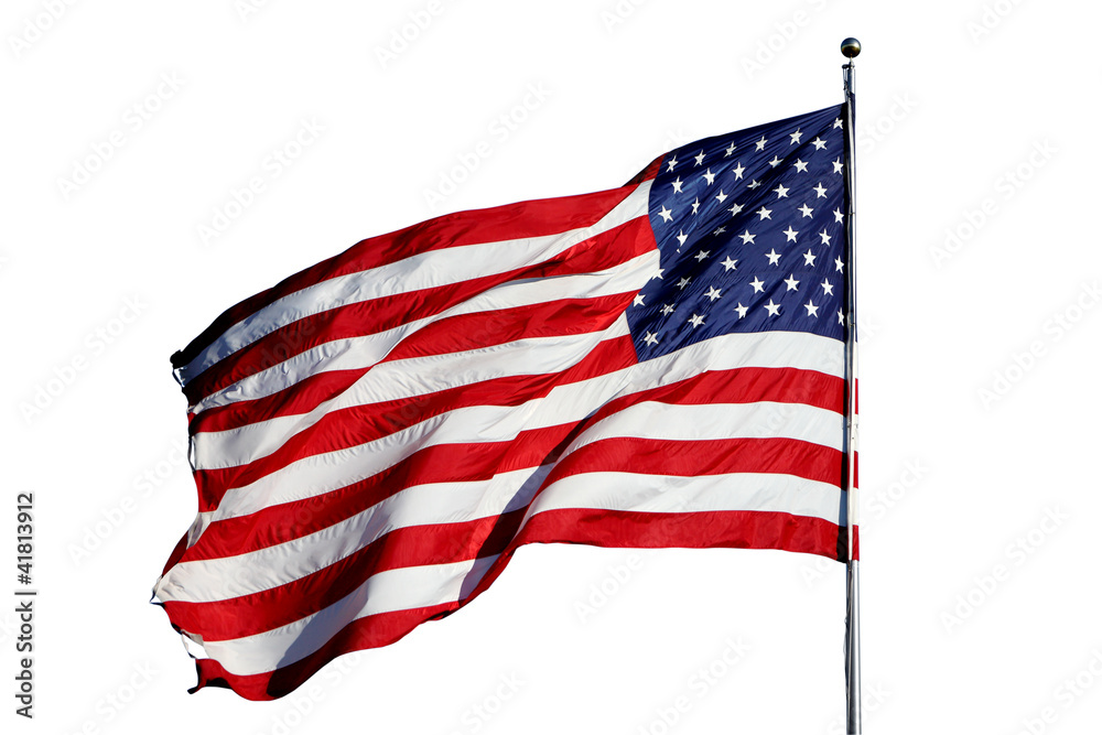 Fototapeta premium Large U.S. Flag 