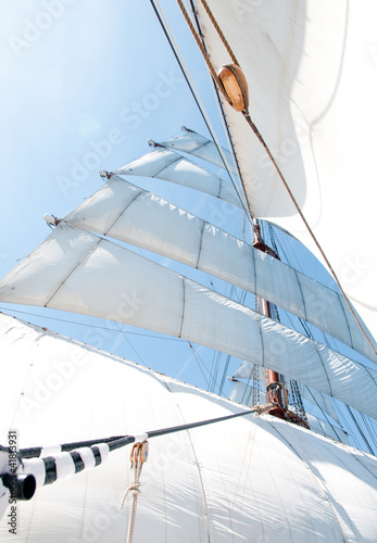 Auf dem Segelschiff