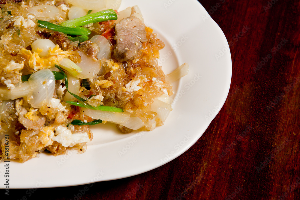 Stir-fried vermicelli Stir-fried vermicelli