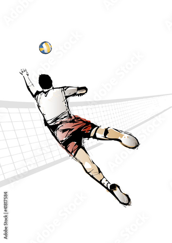 The Volleyball Player