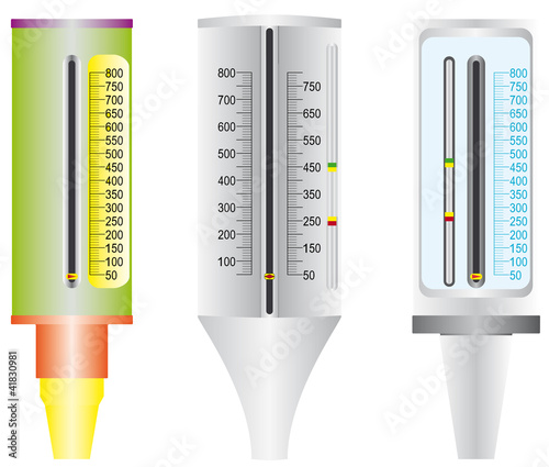 Peak flow meter used by Asthma patients.