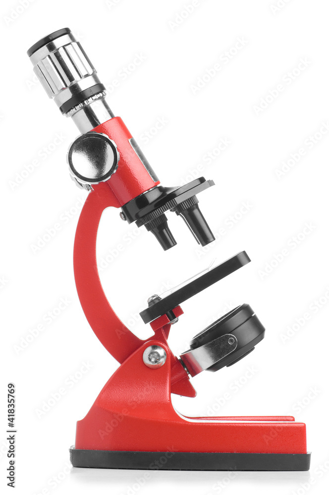 red microscope red microscope