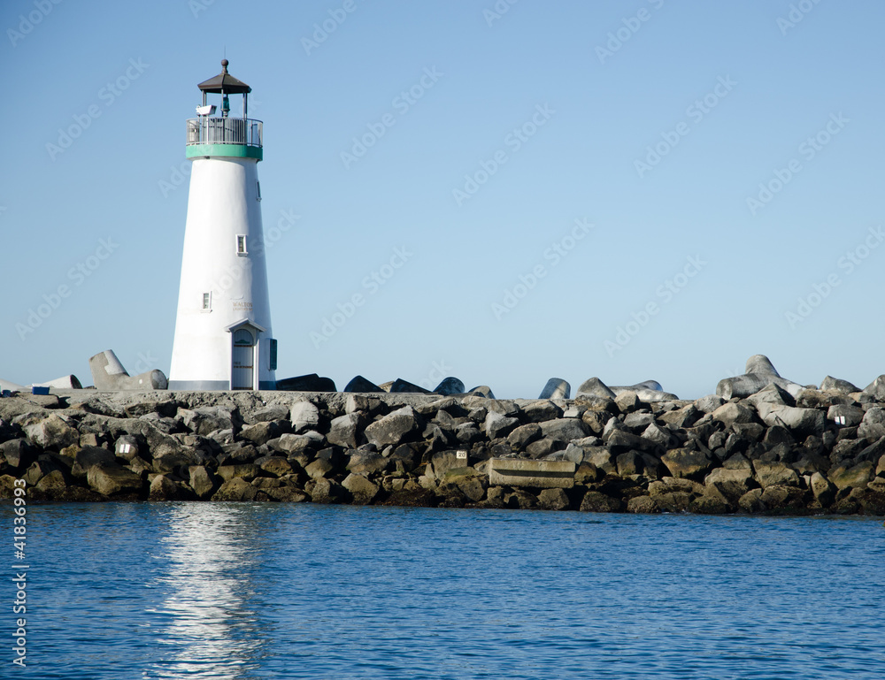 Watson Lighthouse in Santa Cruz, California, USA