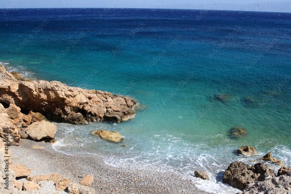 Fototapeta premium creta elounda paradiso marino