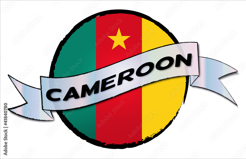 Fototapeta premium Circle Land CAMEROON