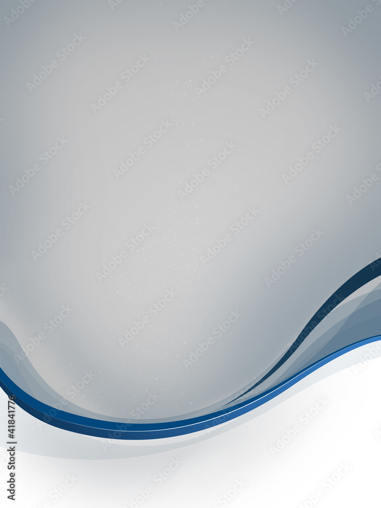 Silver/Gray background Tawi, blue waves