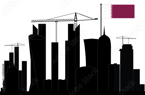 qatar skyline