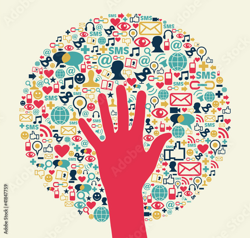 Social media network business success