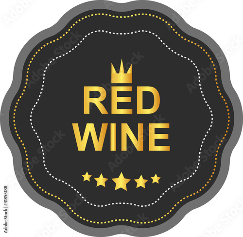 LABEL RED WINE
