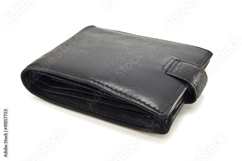 black wallet