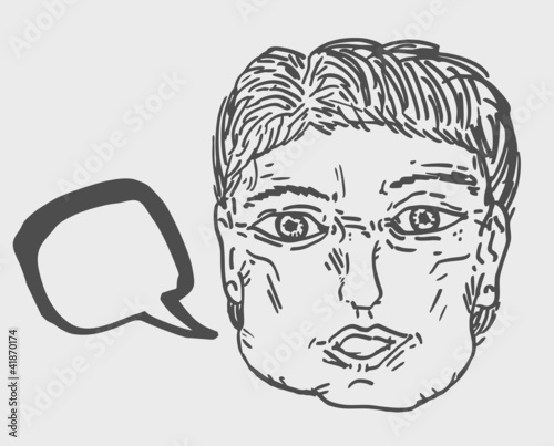 Cartoon talking