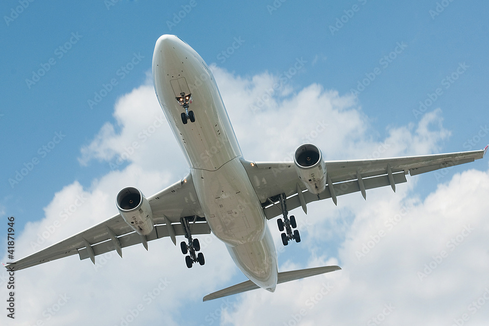 Obraz premium Aircraft landing