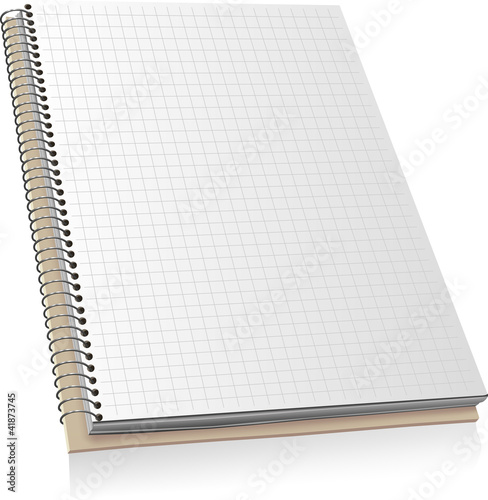 lined notepad