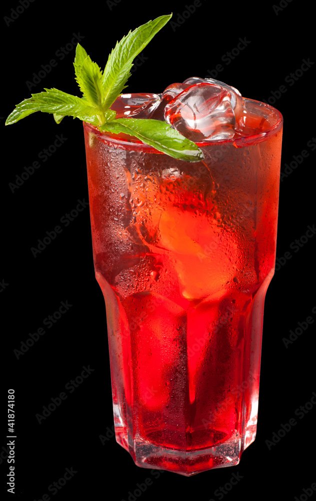 Ταπετσαρία ice tea with citrus and grenadine