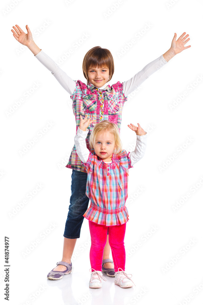 Two young beautiful girls Two young beautiful girls