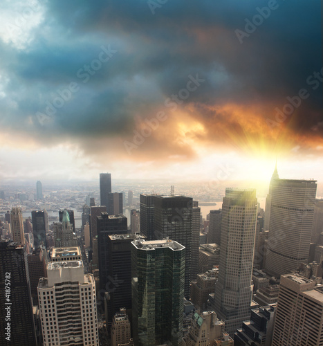 Modern cityscape skycraper © alphaspirit