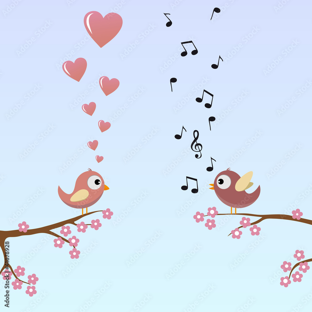 Birds in Love Birds in Love