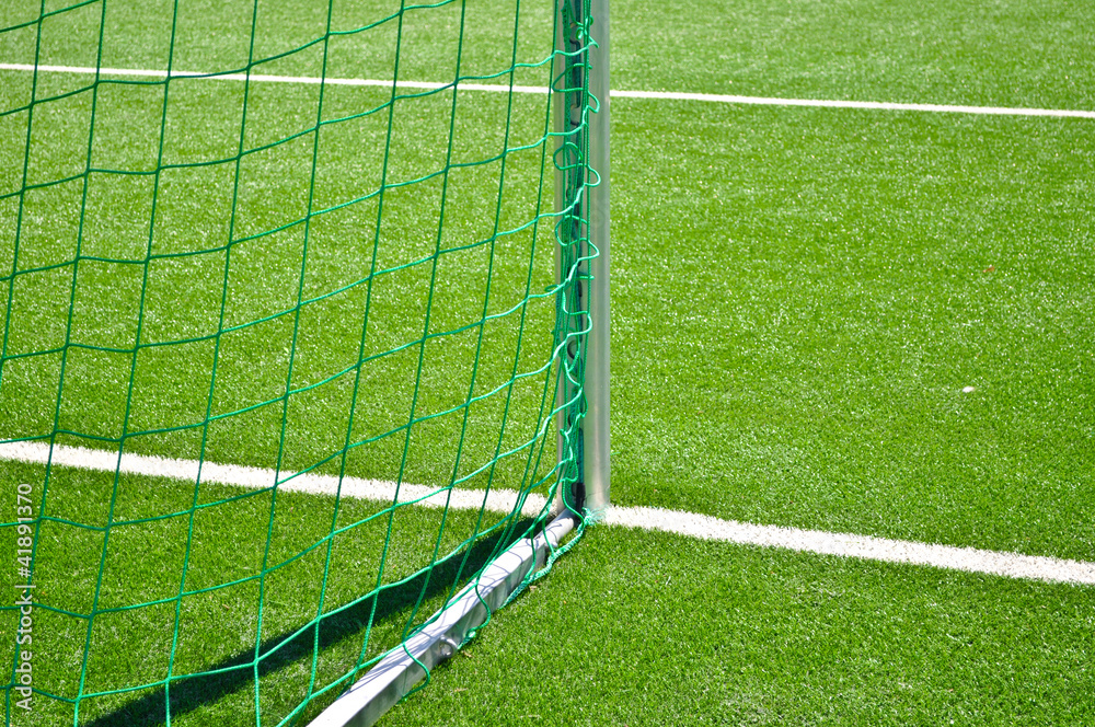 Fototapeta premium Fußballtor, Detail