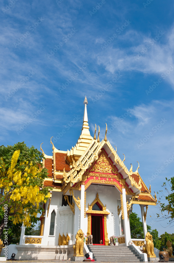 The City Pillar Shrine of Ubon Ratchathani Province, Thailand