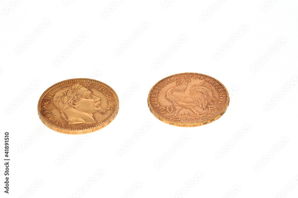 pièces d'or pièces d'or