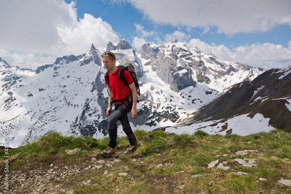 Wandern in den Bergen