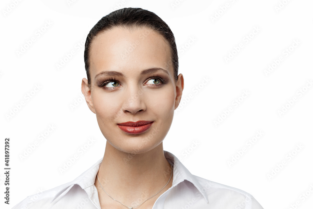 Pretty business woman portrait Pretty business woman portrait
