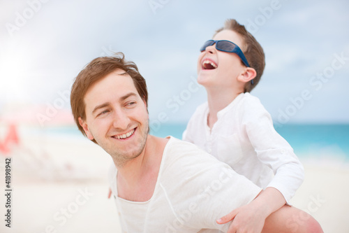 Happy father and son © BlueOrange Studio