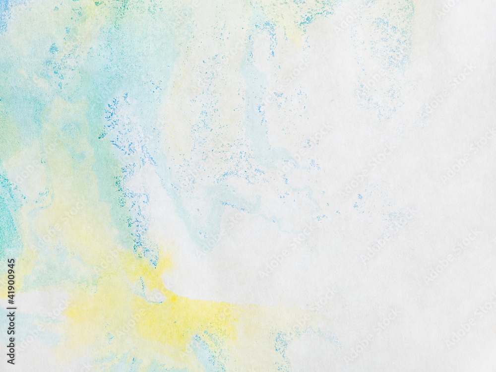 paper with blue green and yellow paint abstract paper with blue green and yellow paint abstract