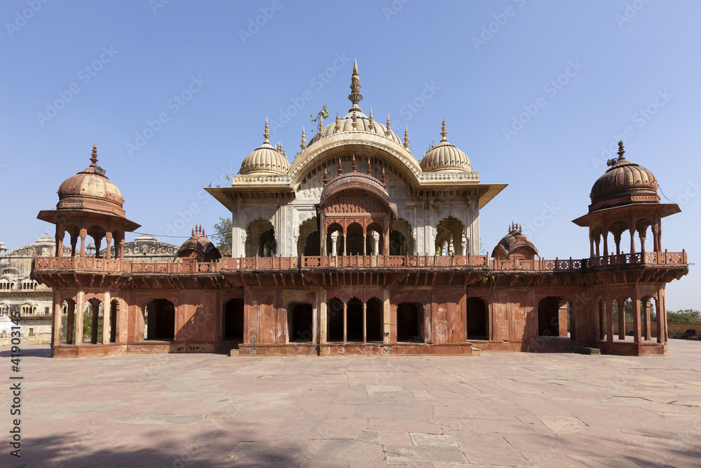 Cenotaph of Maharaja Bakhtawar Singh, City Palace, Alwar, India.