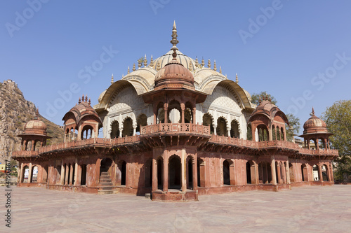 Cenotaph of Maharaja Bakhtawar Singh, City Palace, Alwar, India. photo